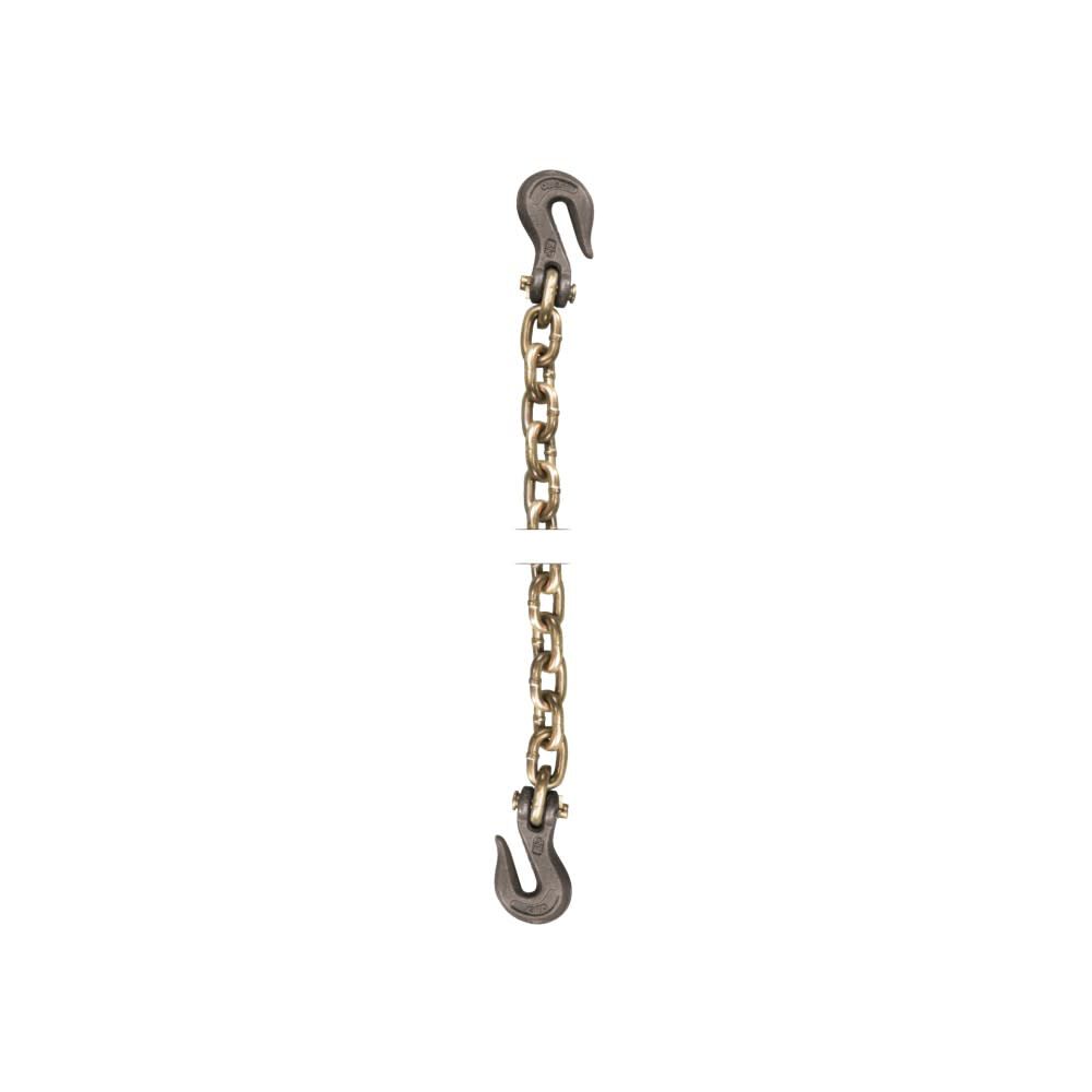 Peerless Chain G70 Binder Chain Assembly, Domestic (NACM), 3/8in x 20ft, 6600lbs