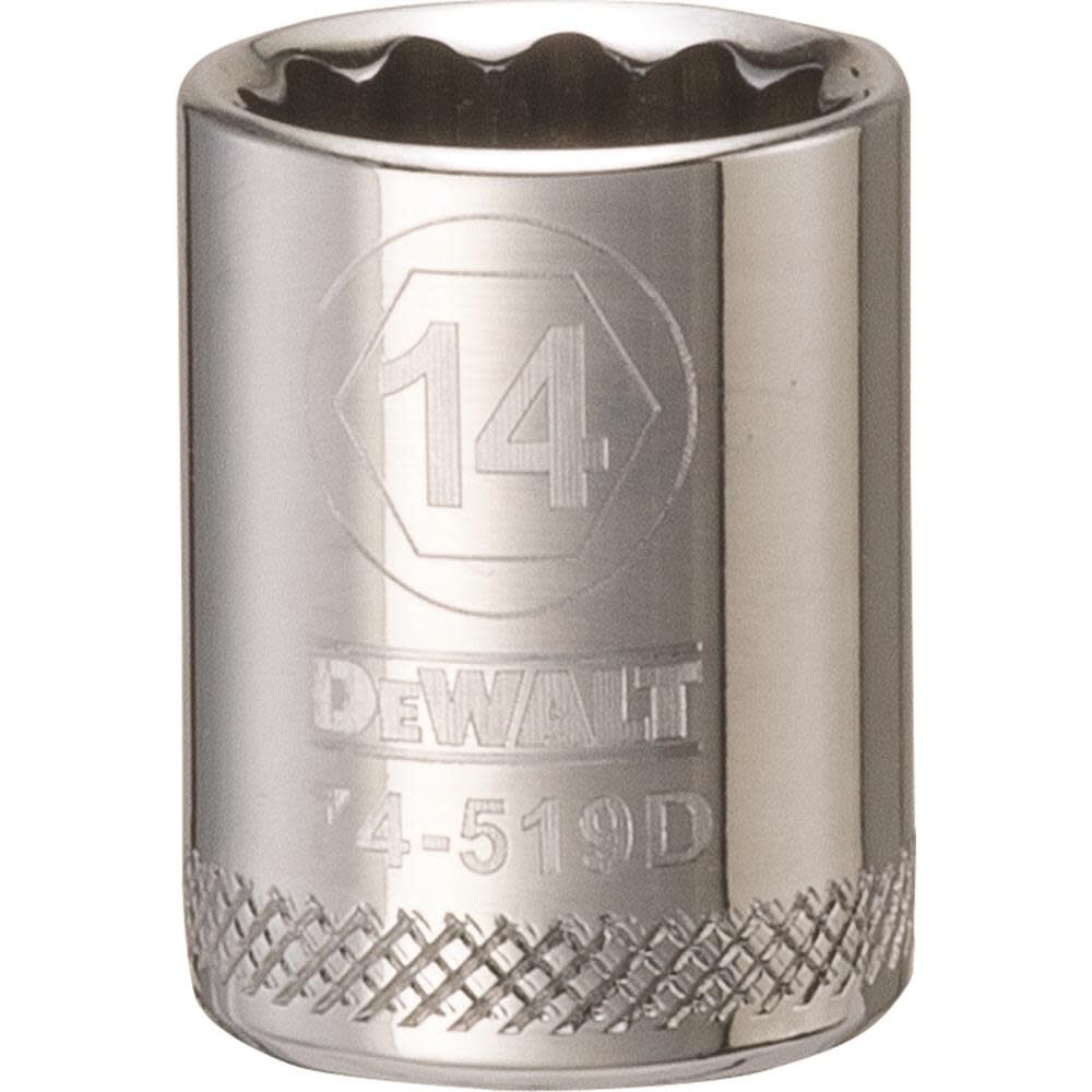 DEWALT 12 Point 3/8in Drive Socket 14MM