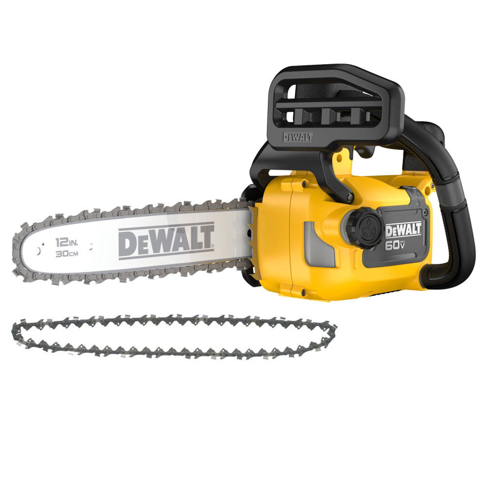 DEWALT Compact 12 in. Top Handle Chainsaw (Tool Only) with Extra Saw Chain