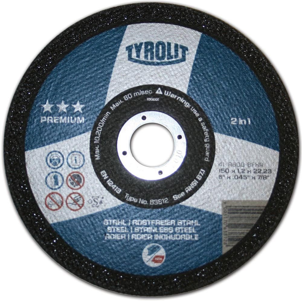 Diamond Products 4-1/2 Inch x .060 Inch x 7/8 Inch Long Life Wheel