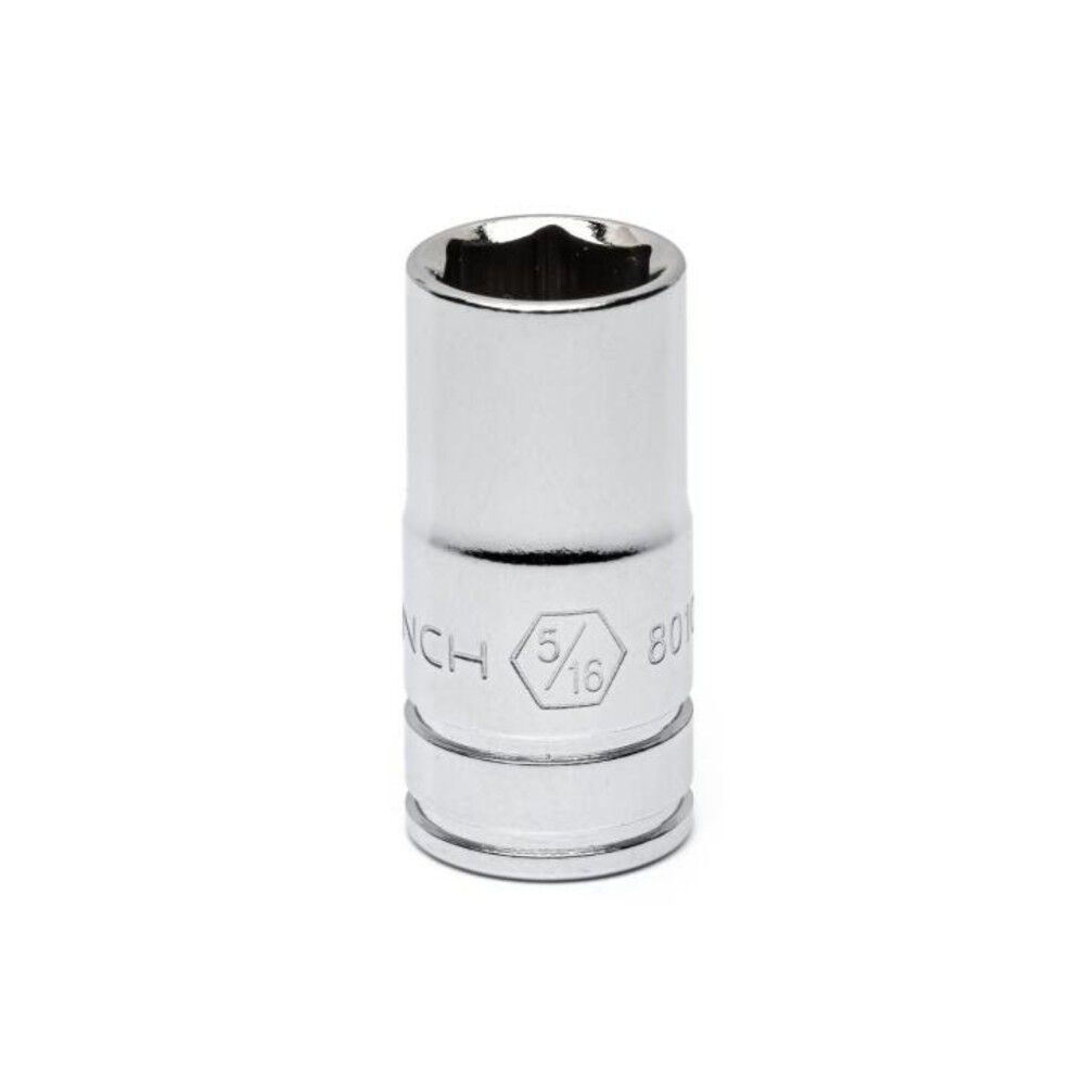 GEARWRENCH Socket 1/4 Inch Drive 6 Point 5/16 Inch