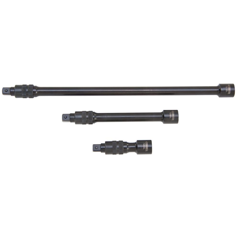 Proto 3/8 in Drive 3 Piece Impact Locking Extension Set