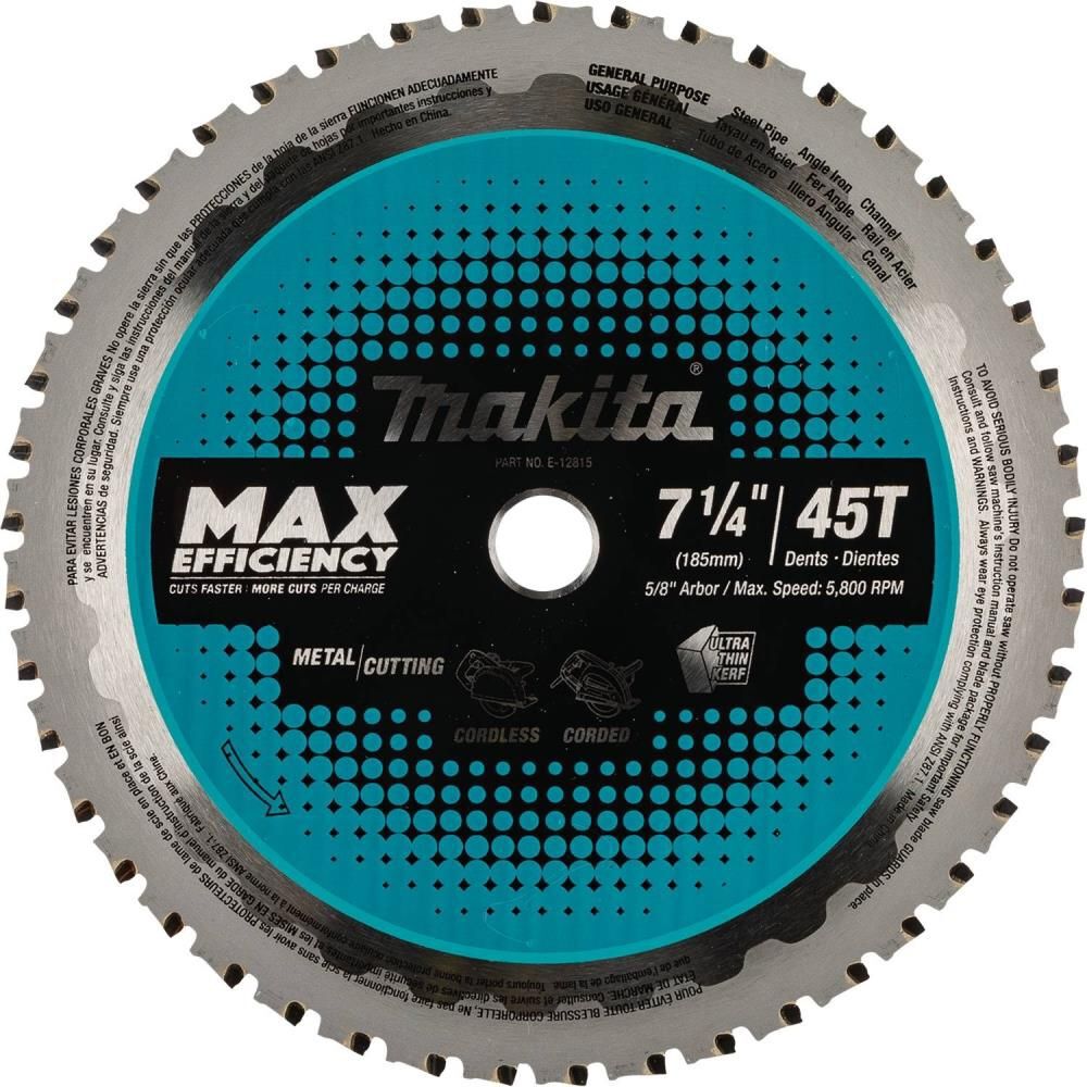 Makita 7 1/4in 45T Saw Blade Metal/General Purpose