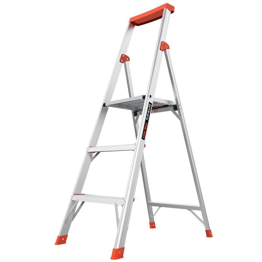 Little Giant Safety Flip-N-Lite M5 Aluminum Type-1A Step Ladder
