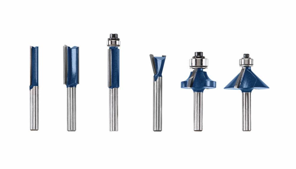 Bosch Multi-Purpose Set 1/4 Inch-Shank 6 Piece