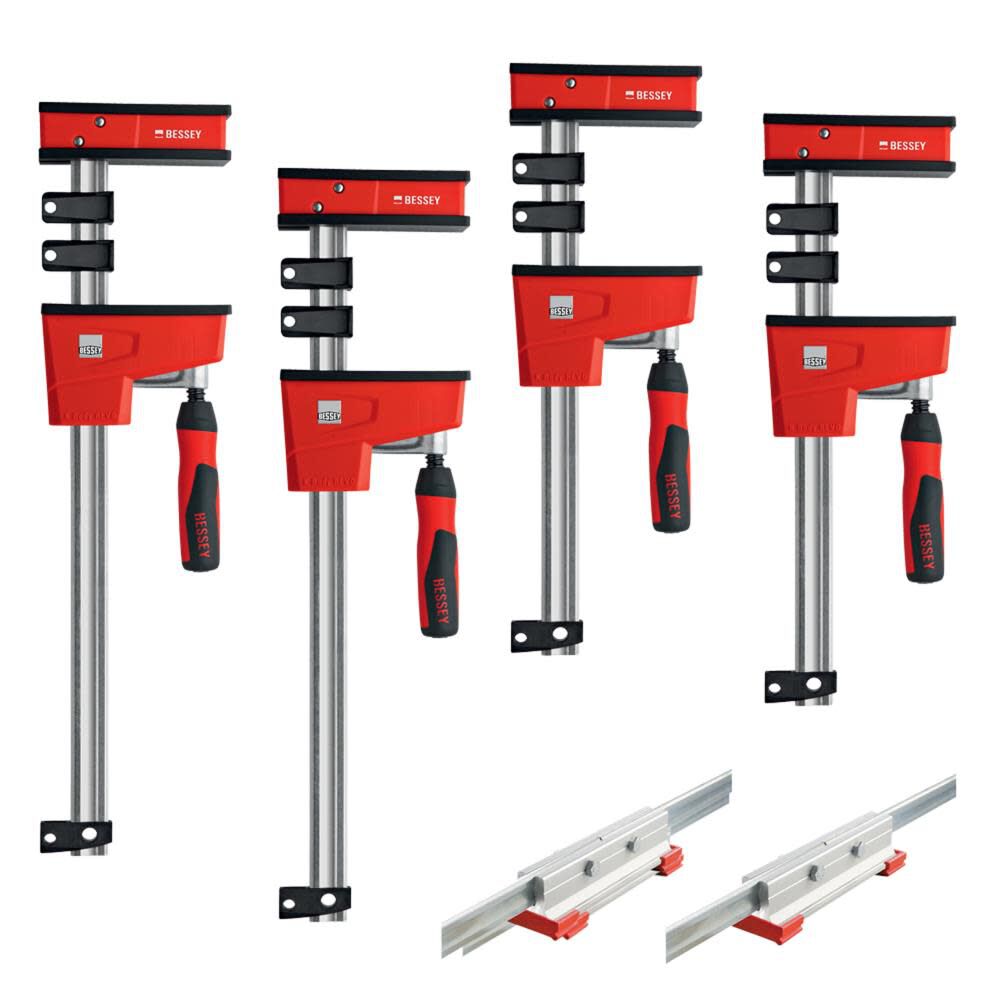 Bessey Extender Kit Containing 2 Each of: KRE3524 KRE3540 and KBX20 Extender