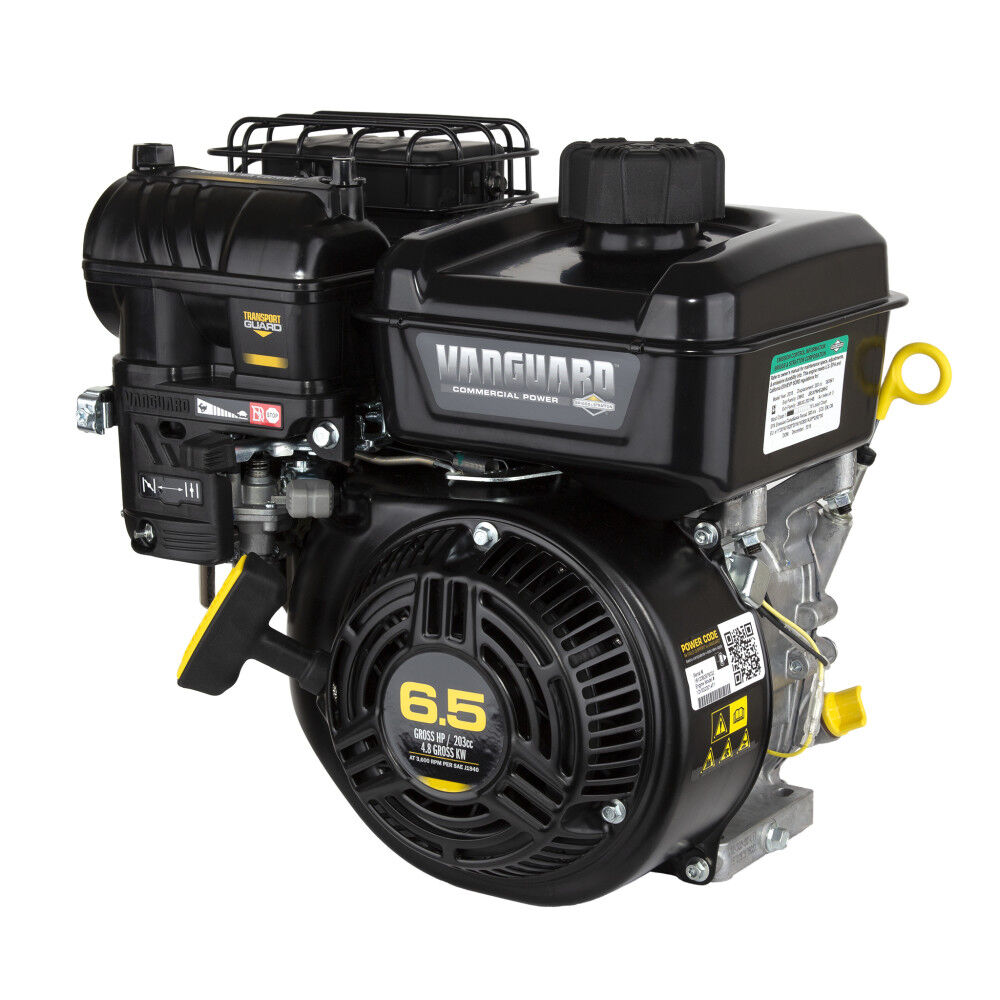 Briggs and Stratton Vanguard Series, Single Cylinder, 4-Cycle Gas Engine, 1 in x 2-7/8 in Crankshaft