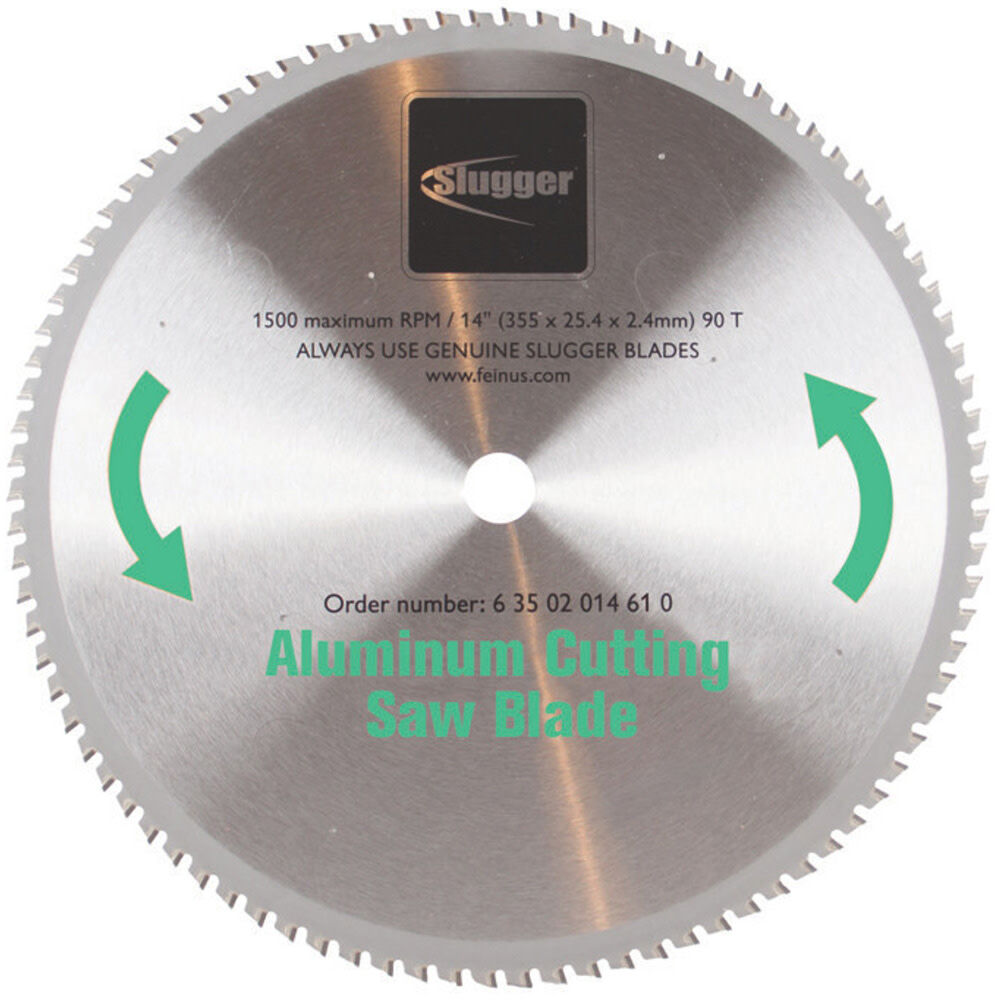 Fein 14 In. Saw Blade for Cutting Aluminum for the 14 In. Slugger by Metal Chop Saw