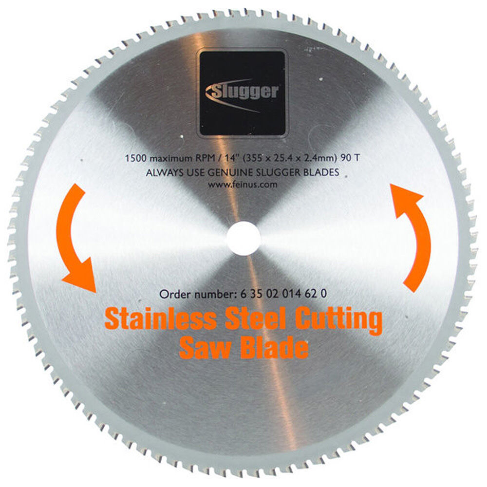 Fein 14 In. Saw Blade for Cutting Stainless Steel for the 14 In. Slugger by Metal Chop Saw