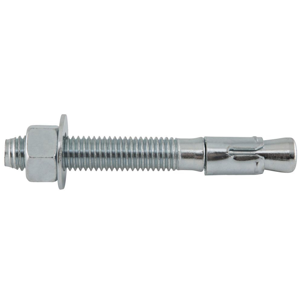 DEWALT 5/8 In. x 5 In. Power-Stud Carbon Steel Wedge Expansion Anchor – 25 Anchors