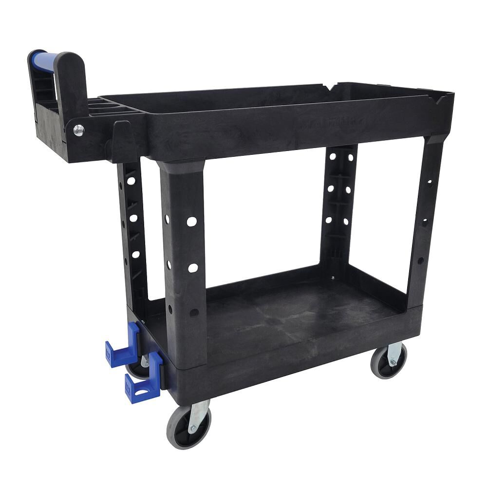Magnum Tool Group 41 Inch x 17 Inch Service Cart 2 Shelf with V Cut