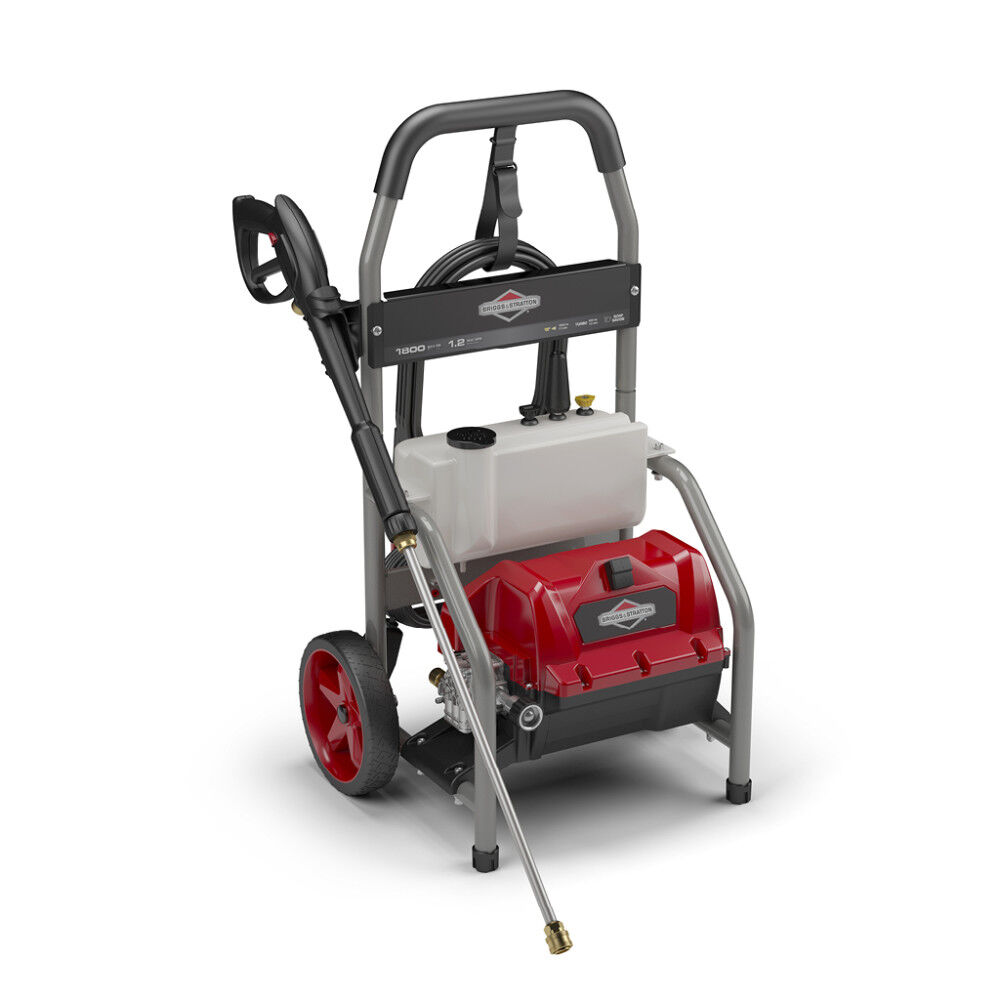 Briggs and Stratton 1800 PSI 1.2 GPM Electric Powered Cold Water Pressure Washer with 3 Spray Tips