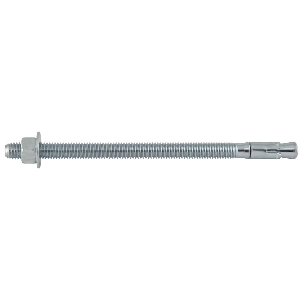 DEWALT 1/2 In. x 8-1/2 In. Power-Stud Carbon Steel Wedge Expansion Anchor – 25 Anchors