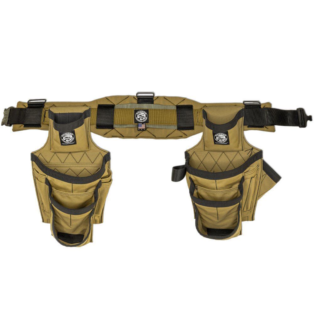 Badger Tool Belts Framer Toolbelt Set Sawdust Sage Medium