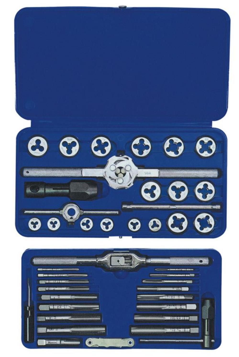 Irwin Tap & Die 41 piece Set Combo Hex