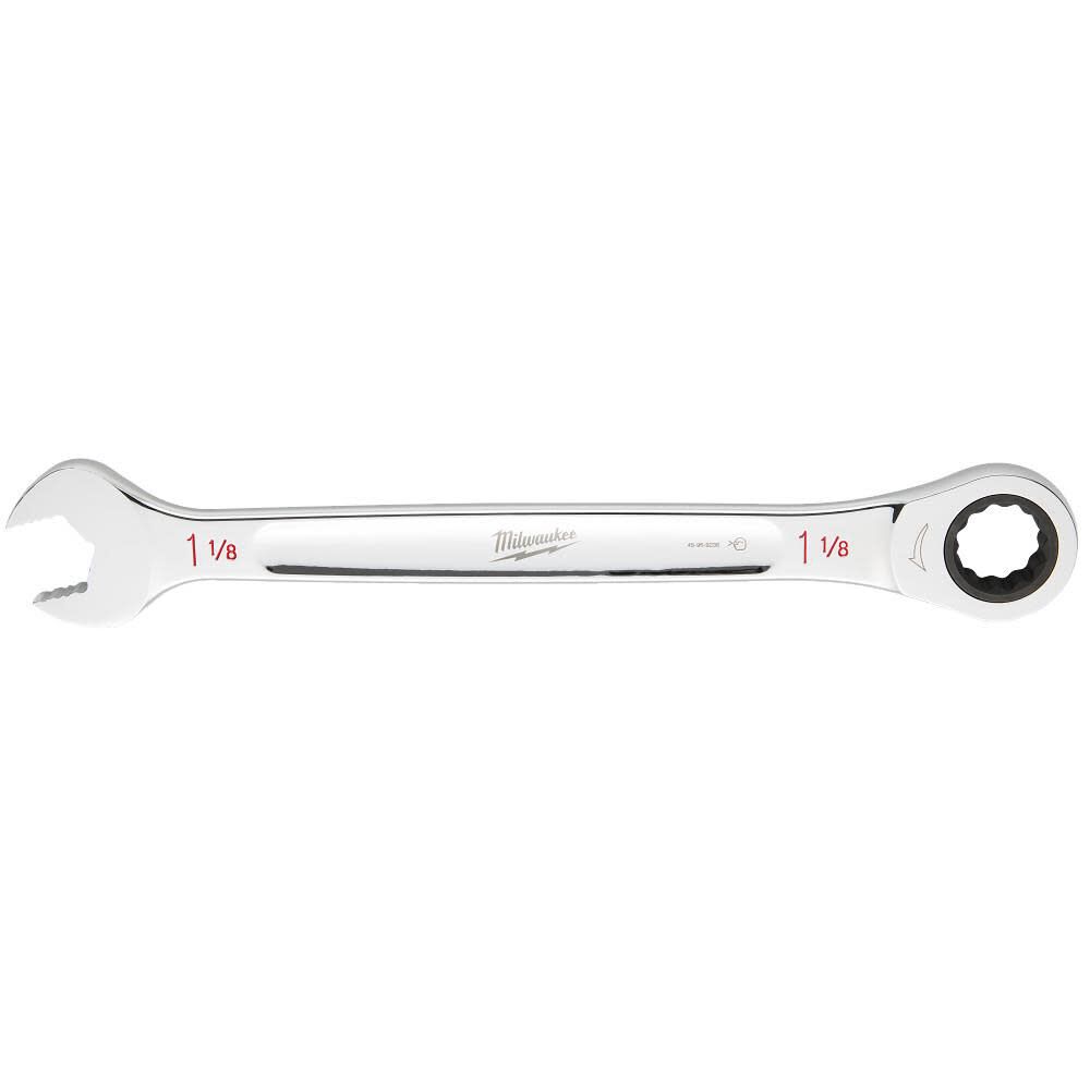 Milwaukee 1 1/8inch Ratcheting Combination Wrench