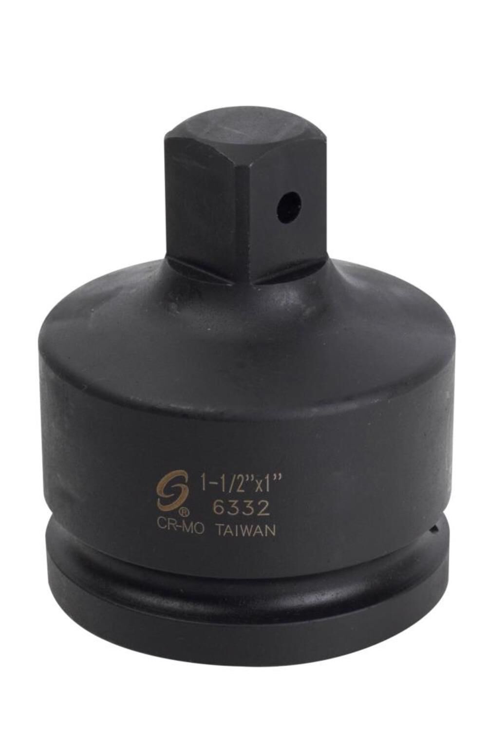 Sunex 1-1/2 Inch Drive Female x 1 Inch Square Drive Male with Pin Hole