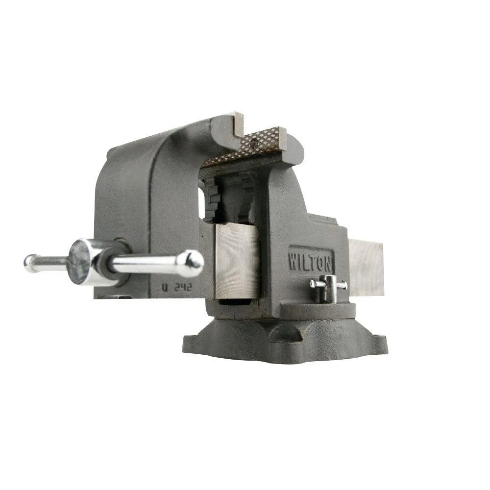 Wilton Shop Vise 4 In. Jaw Width 4 In. Jaw Opening 2-3/4 In. Throat Depth