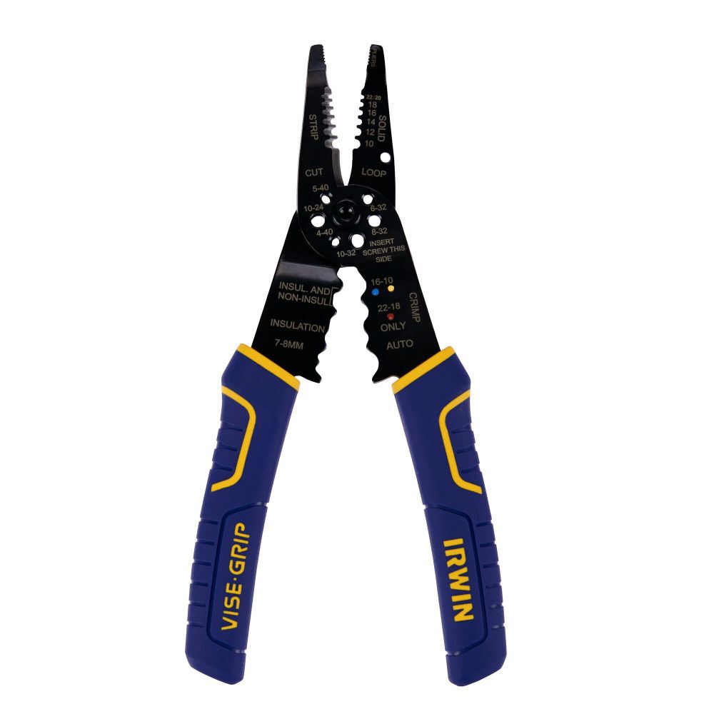 Irwin 8 Inch Multi Tool Stripper Cutter Crimper
