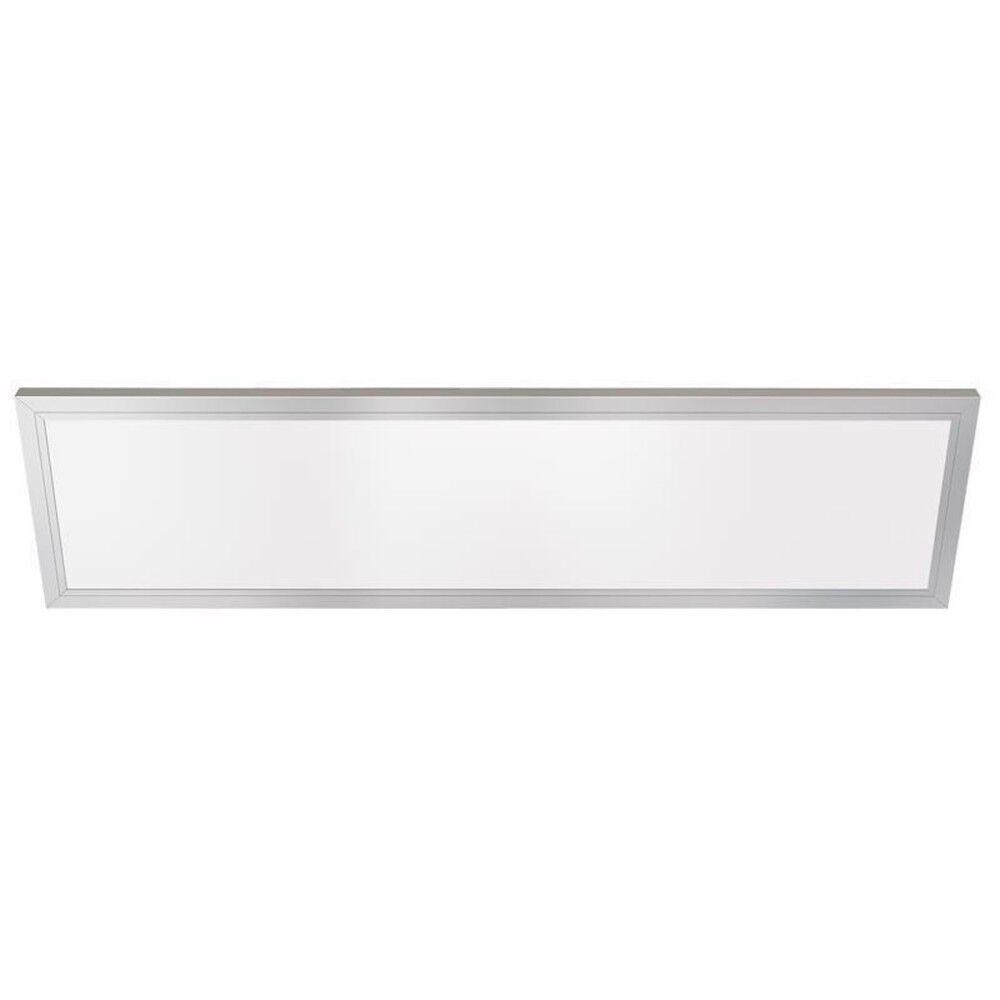 Feit Electric Nickel White Edgelit LED Flat Panel Light Fixture