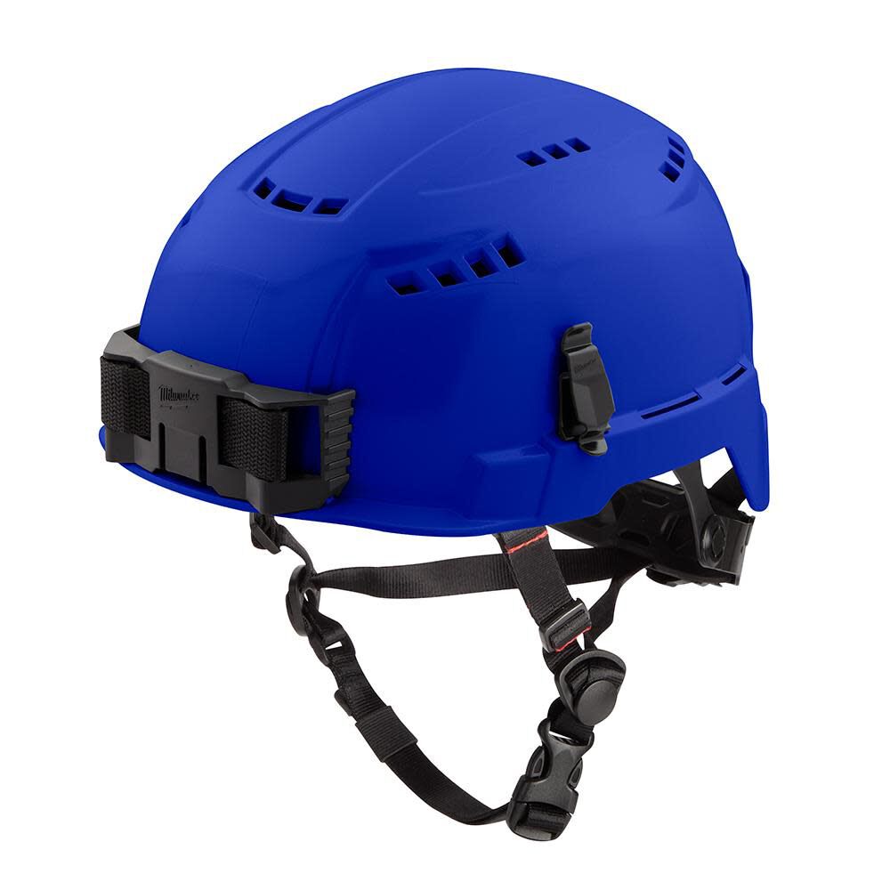 Milwaukee Blue Vented Safety Helmet (USA) – Type 2 Class C
