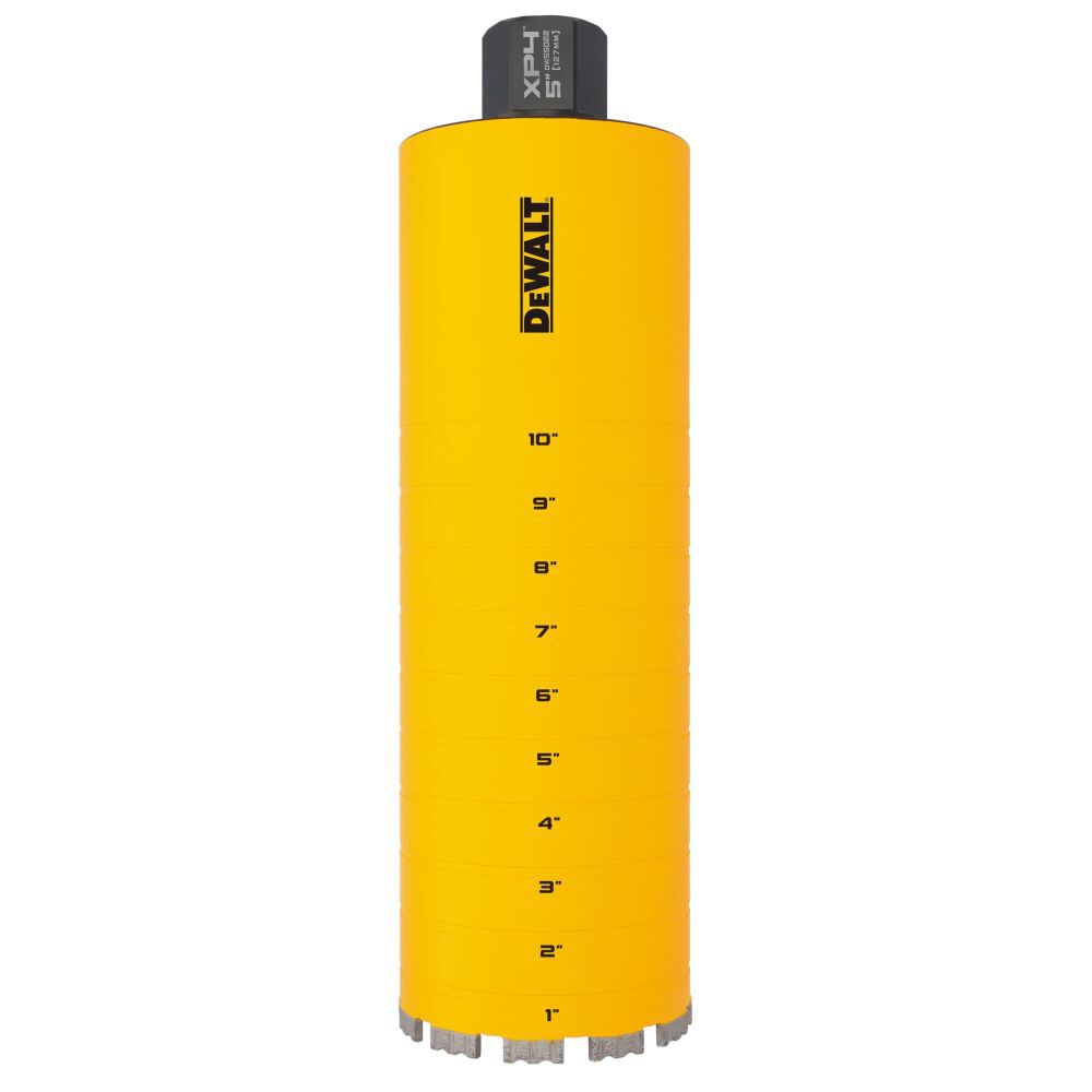 DEWALT 5 Inch x 14 Inch Diamond Core Bit