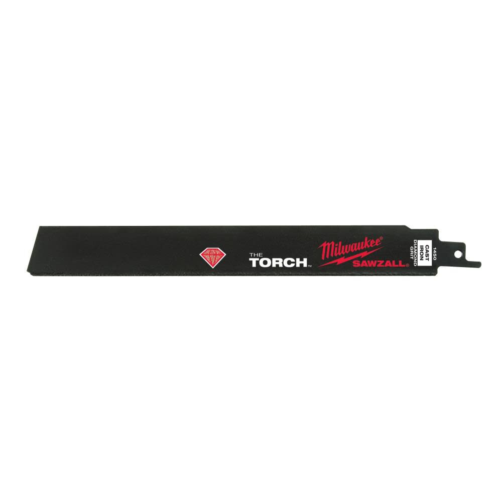 Milwaukee 9 in. Diamond Grit the Torch SAWZALL Blade