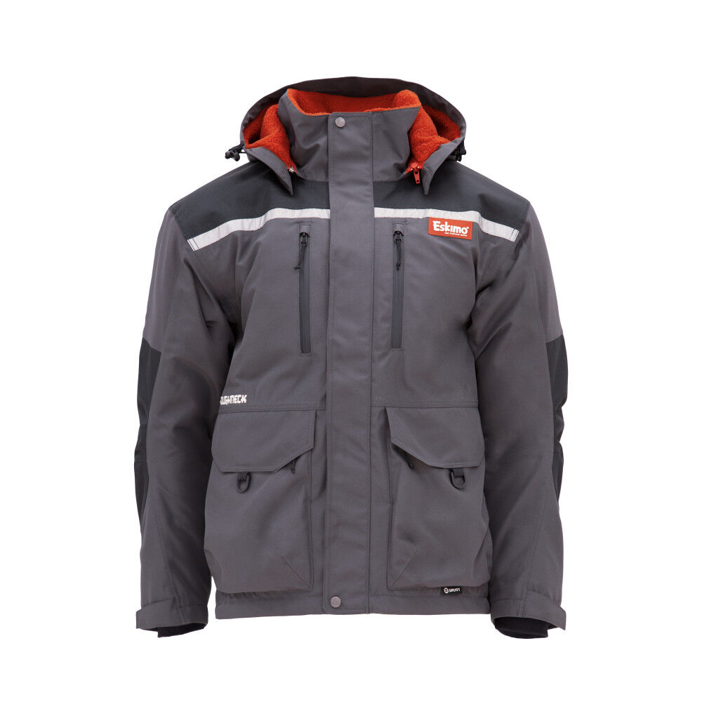 Eskimo Men’s Roughneck Jacket, Gray, 3X