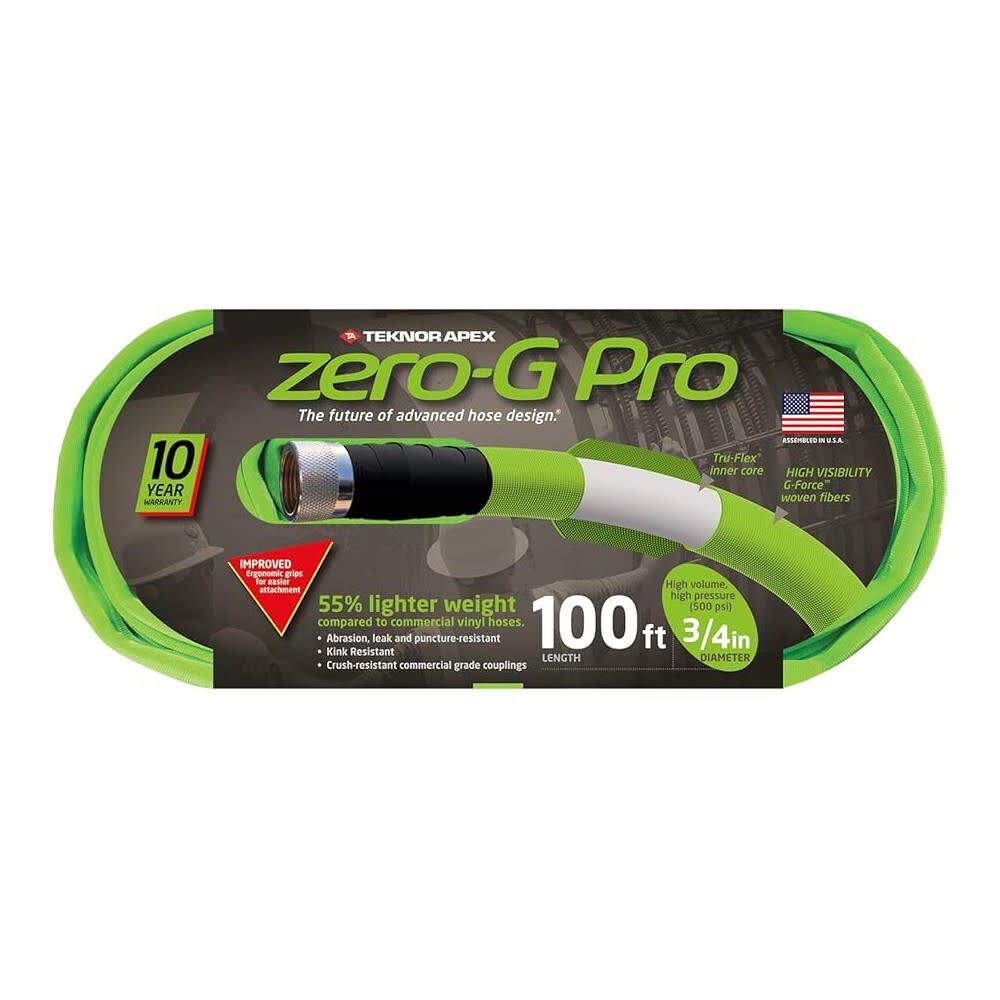 Teknor Apex Zero-G Pro 3/4 Inch Diameter x 100 Ft Heavy Duty Garden Hose