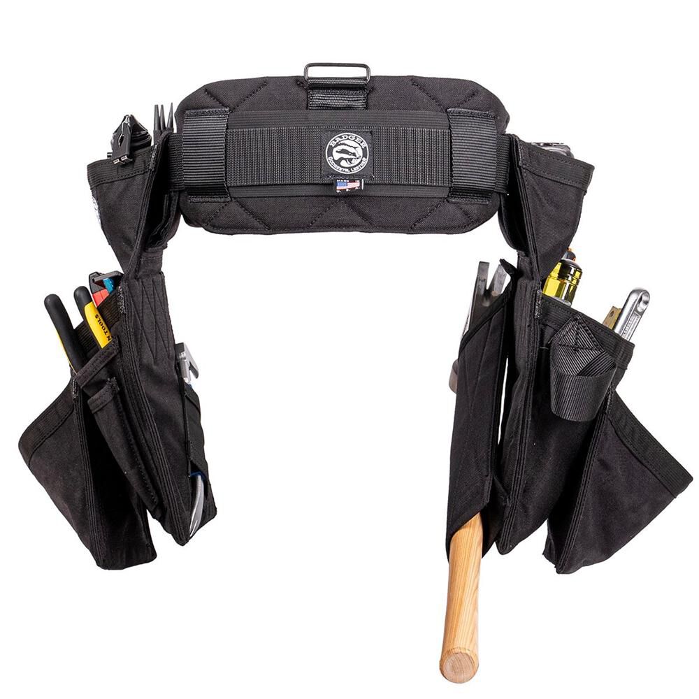 Badger Tool Belts Standard Carpenter Belt, Black, Medium