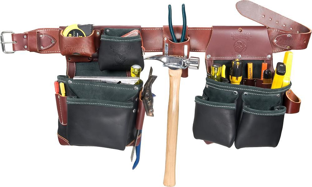 Occidental Leather Building Framer Set Black, XL