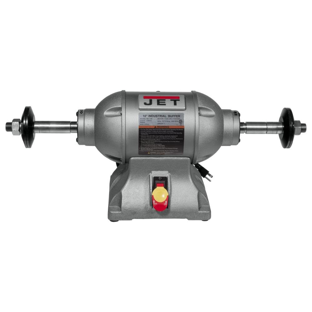 JET 10 Inch Industrial Buffer