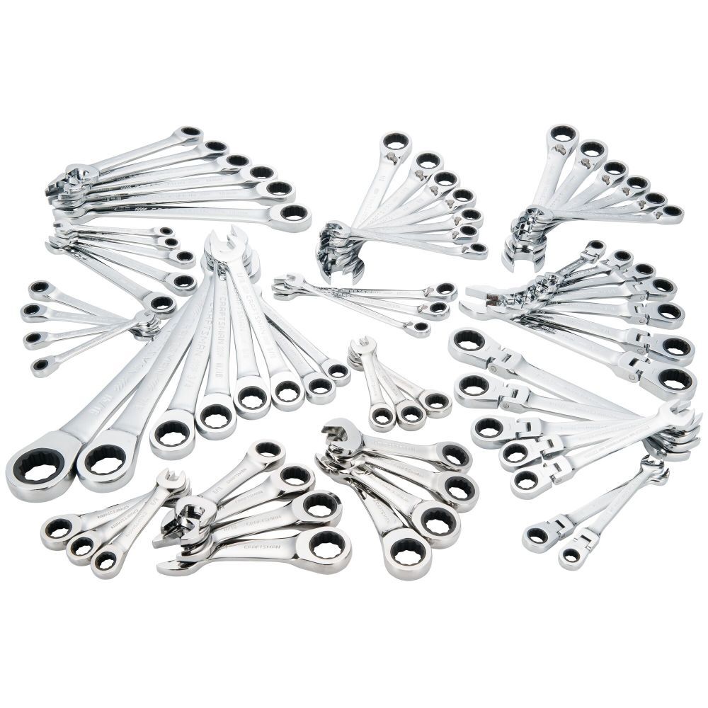 CRAFTSMAN Master Ratcheting Wrench Set, 67 Piece