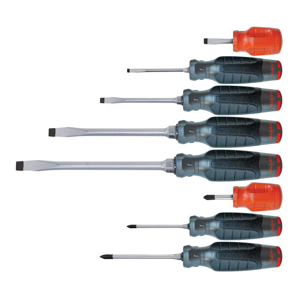 Proto Combo Screwdriver Set 8pc