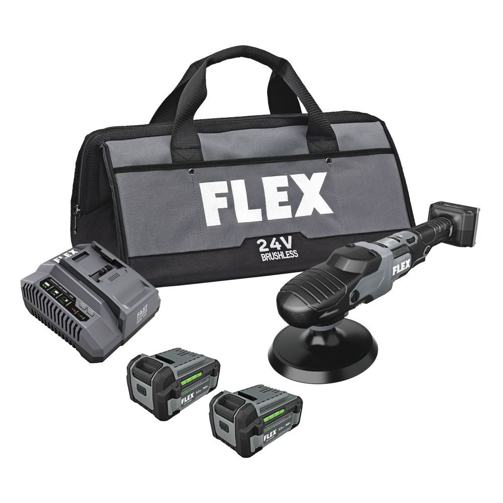 FLEX 24V Rotary Polisher Kit