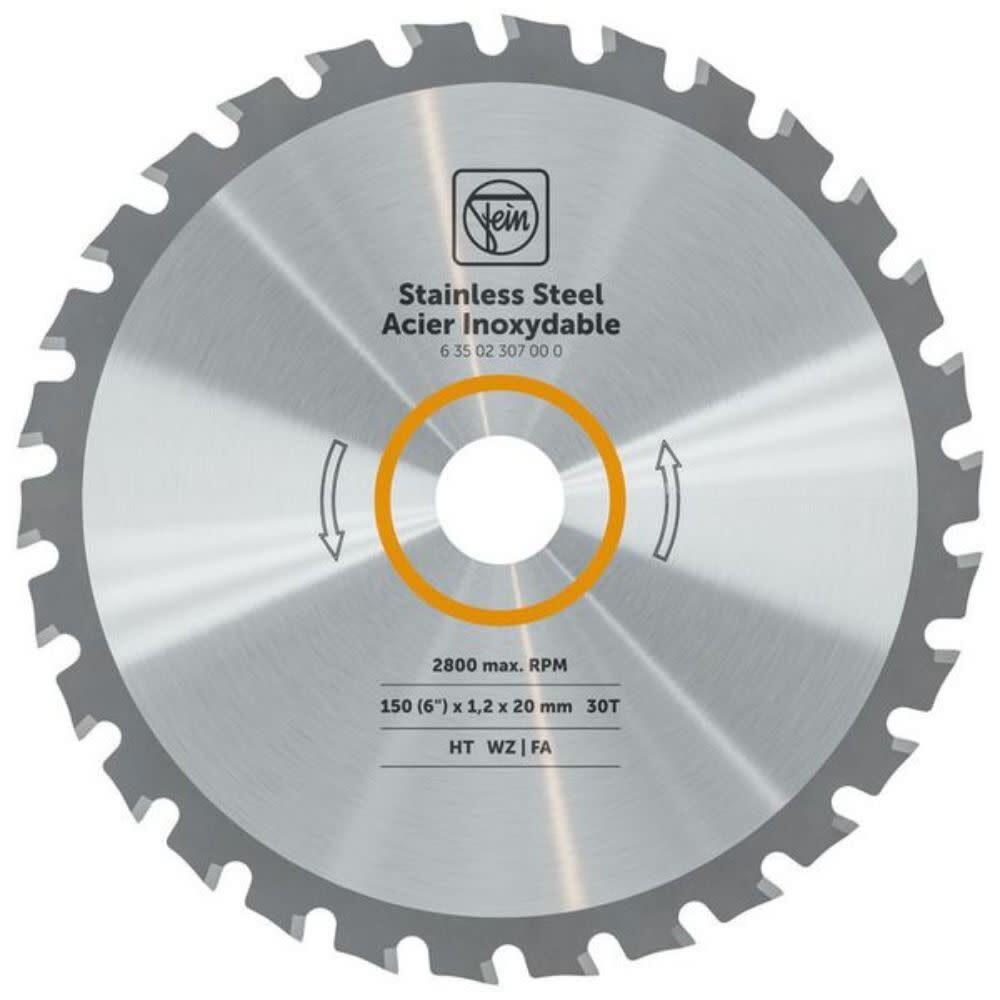 Fein 6 Inch Circular Saw Blade for Stainless Steel