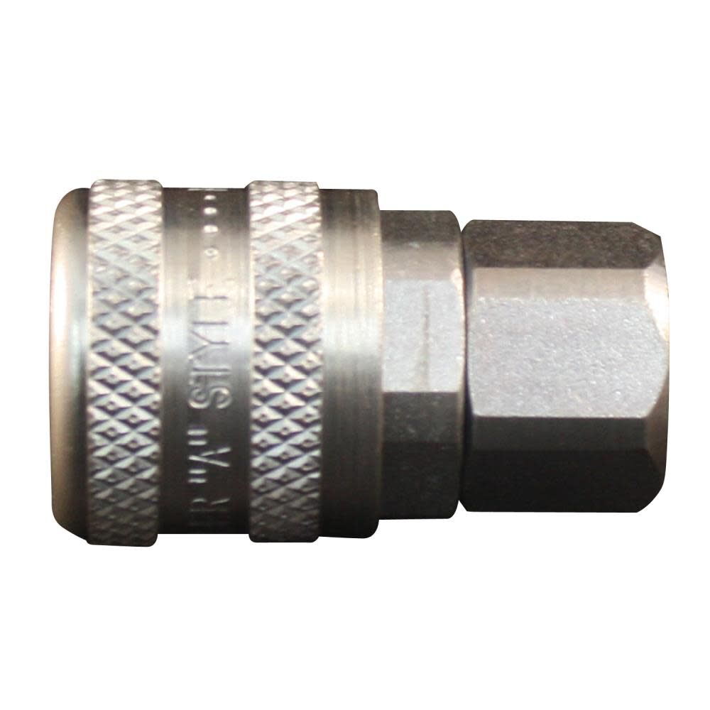 Milton A Style Coupler 1/4 In. FNPT