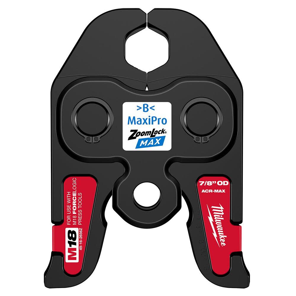 Milwaukee 7/8 Inch ZoomLock MAX Press Jaw for M18 FORCE LOGIC Press Tools