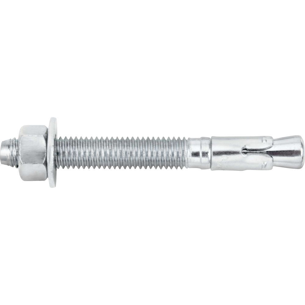 DEWALT 3/8 In. x 3 In. Power-Stud Carbon Steel Wedge Expansion Anchor – 50 Anchors