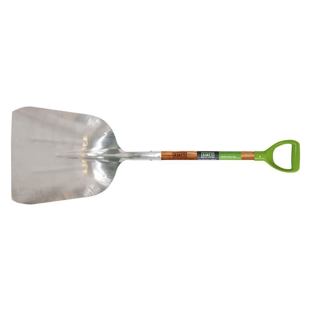 Ames 24.5 Inch D-Handle Aluminum Scoop
