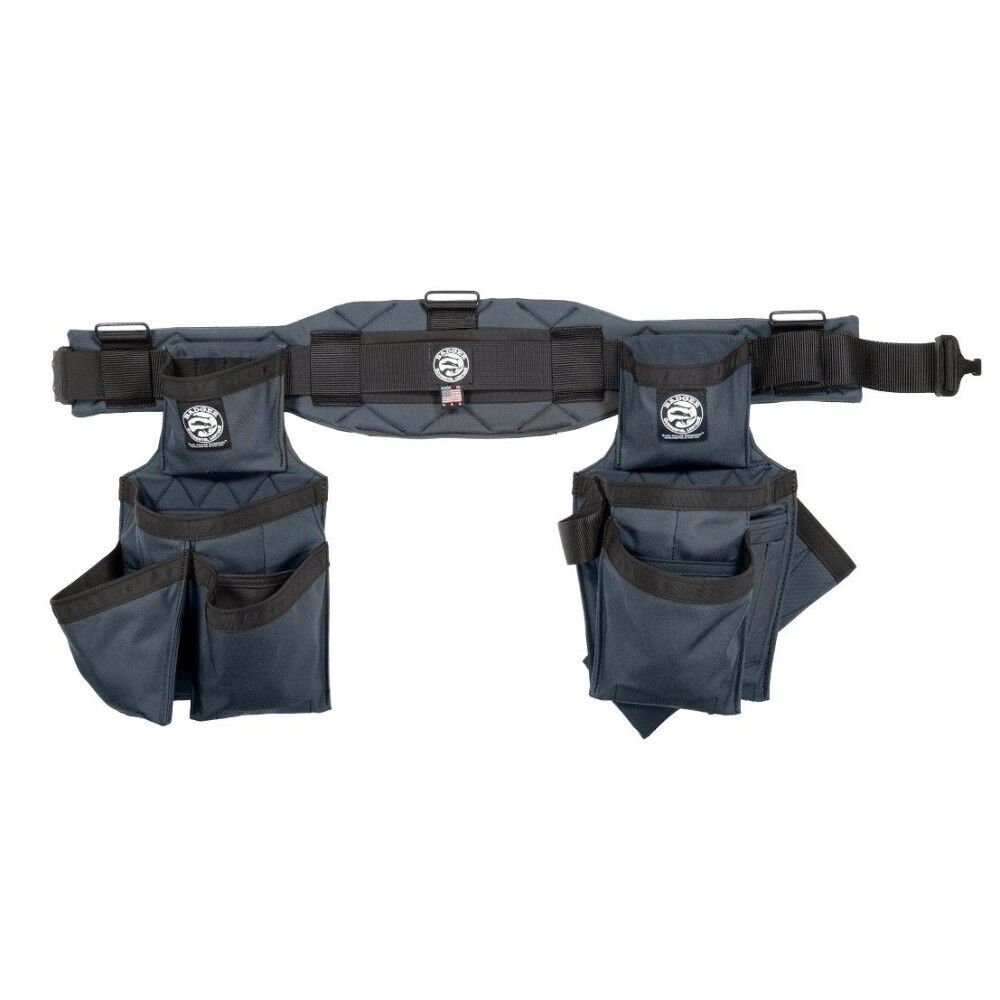 Badger Tool Belts Carpenter Toolbelt Set Gunmetal Gray XL