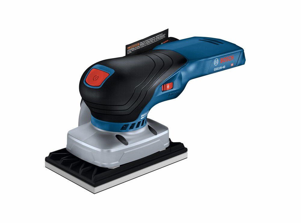 Bosch 18V Brushless Sheet Orbital Finishing Sander (Bare Tool), Reconditioned