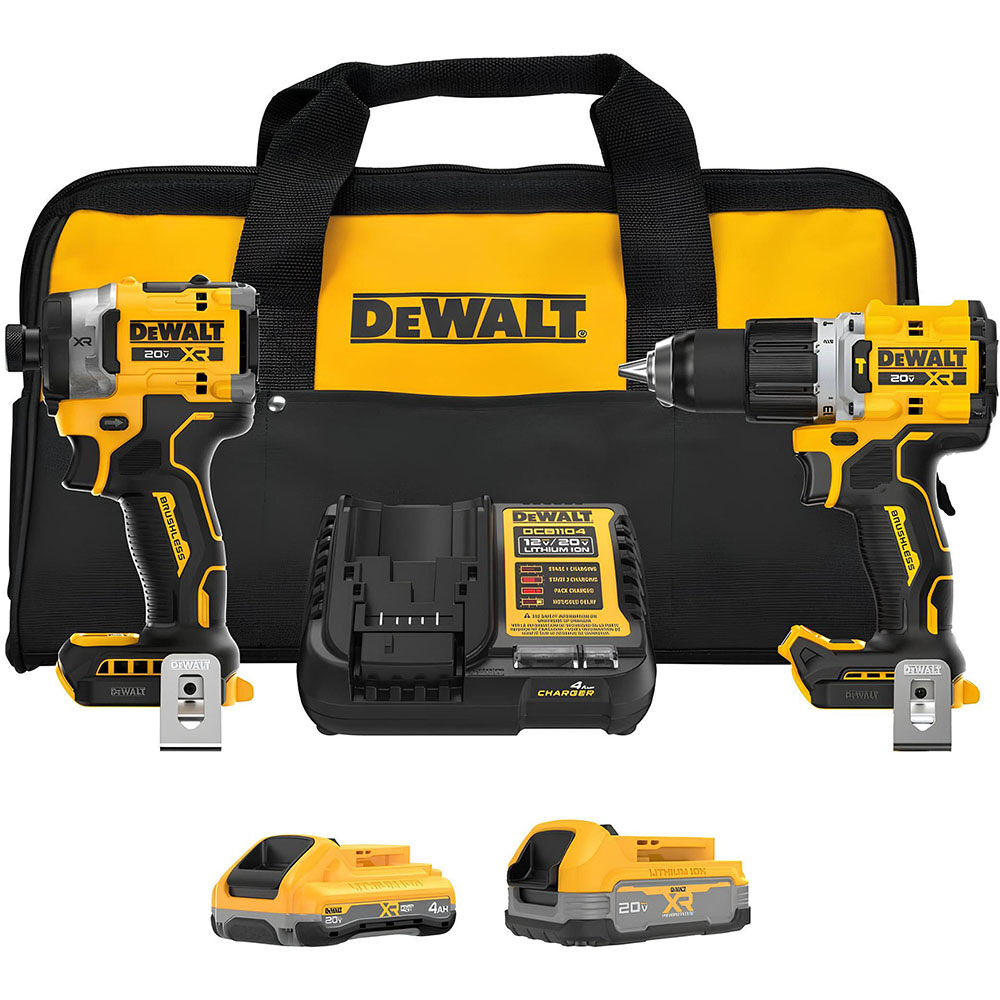 DEWALT 20V MAX Brushless 2-Tool Combo Kit