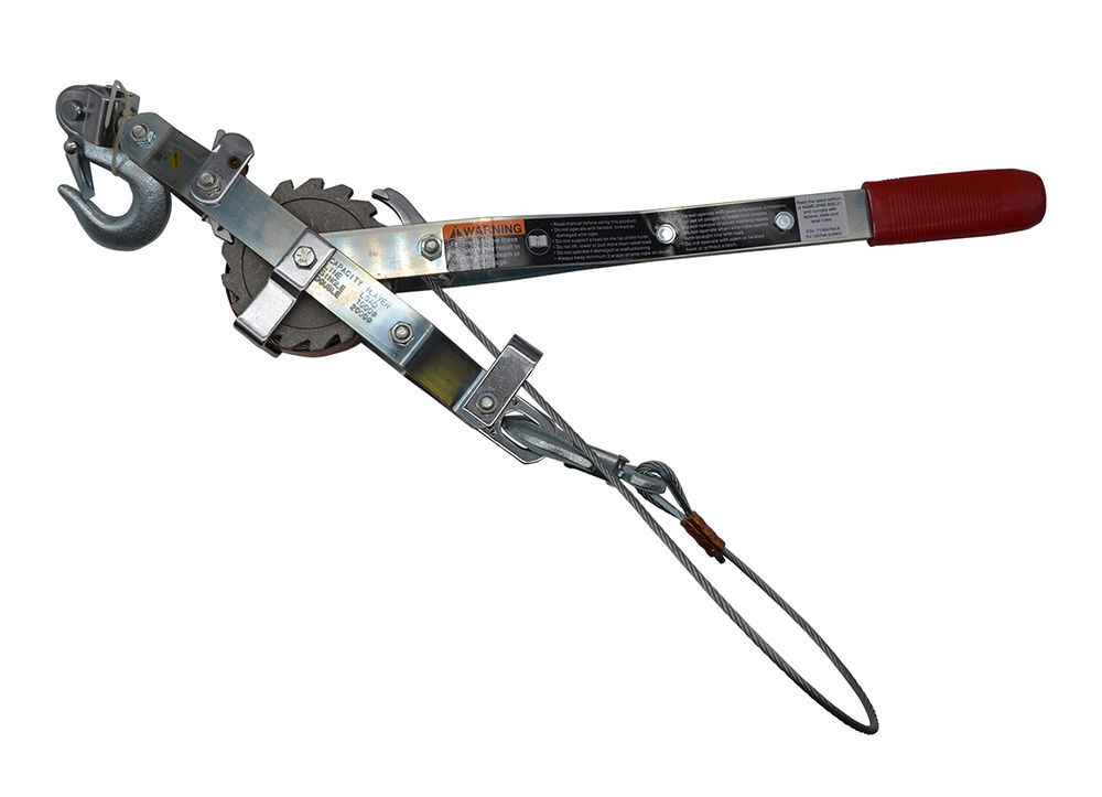 Ingersoll Rand Ratchet Puller 1 Ton Capacity 7-1/2 Ft. Lift