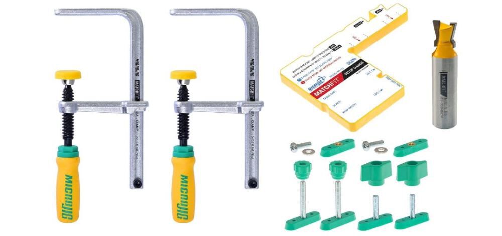 Microjig MATCHFIT Dovetail Clamp Pro