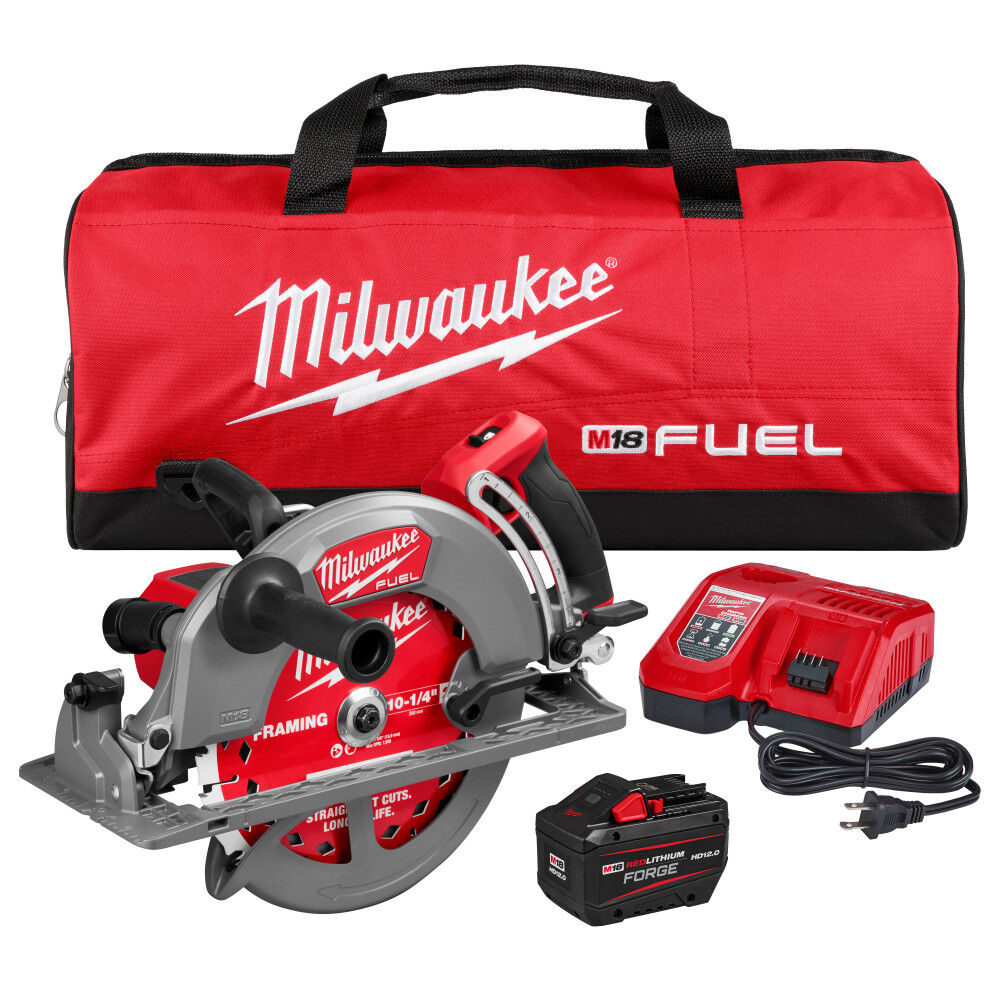 Milwaukee M18 FUEL 10-1/4 Inch Rear Handle Circular Saw Kit