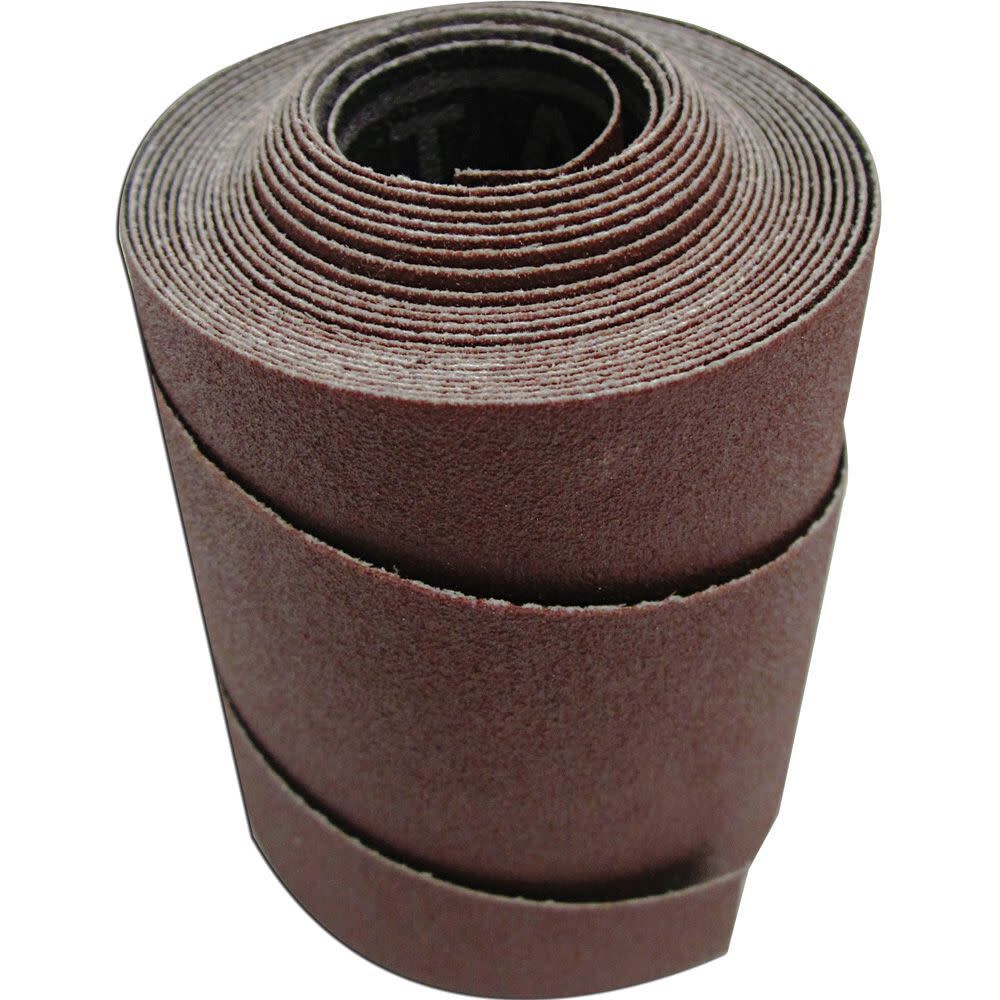 Supermax Tools 120 Grit Pre-Marked Abrasive Roll – Aluminum Oxide