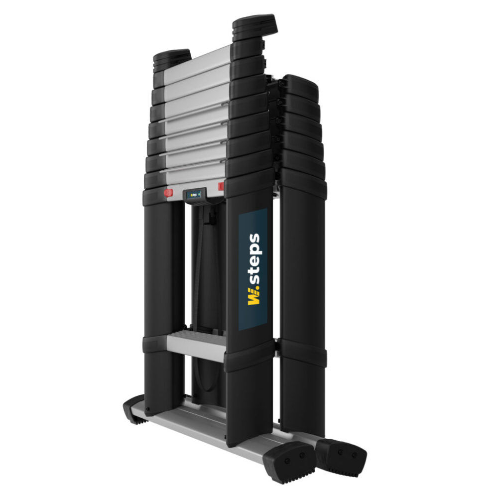 W.steps 9.5 Foot Telescopic Combination Ladder