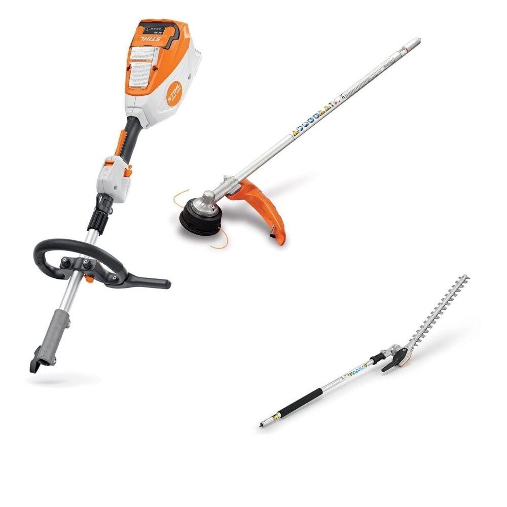 Stihl KMA 80 R KombiSystem with FS-KM Kit, HL-KM Hedge Trimmer Bundle