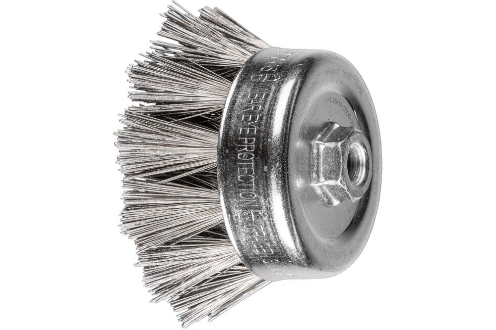 Pferd Diamond Coated Wire Cup Brush 2-3/4 Inch Diameter 270 Grit 5/8-11 Inch Thread